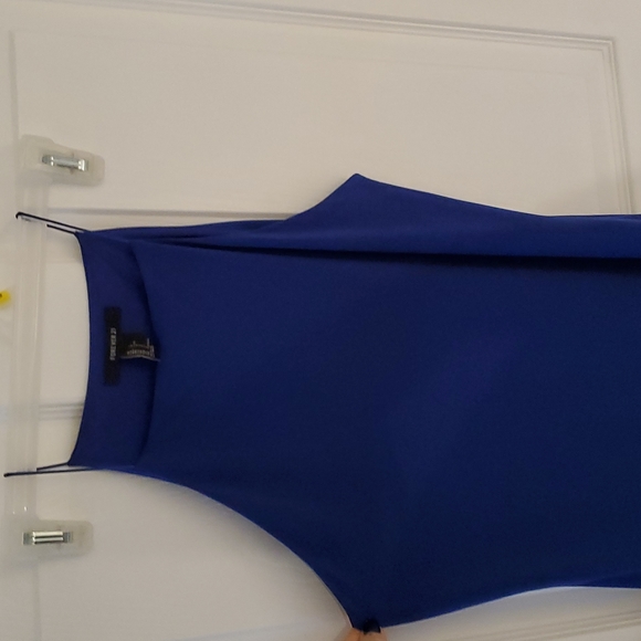 Forever 21 CA L/G Blue mini dress - Picture 3 of 4